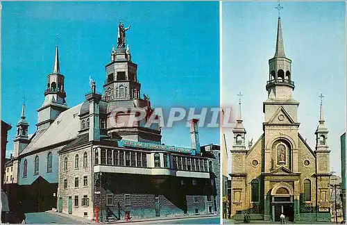 Cartes postales moderne Eglise Notre Dame de Bonsecours Montreal Canada