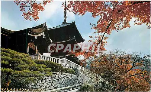 Moderne Karte Kiomizu dera Temple