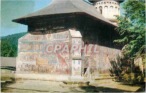 Cartes postales moderne Biserica fostei manastiri Voronet Vedere dinspre sud vest