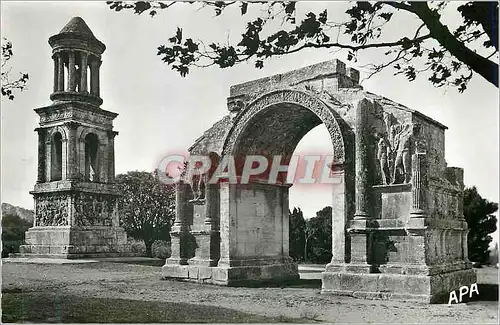 Moderne Karte Saint Remy de Provence B du R Antiquite Monument