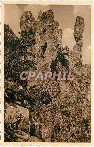Cartes postales moderne Villefort Lozere Cure d Air Le Rocher de la Chandelette