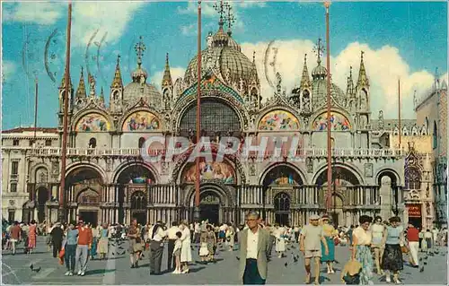 Cartes postales moderne Venezia Eglise St Marc