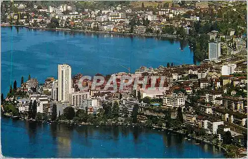 Cartes postales moderne Montreux Lac Leman