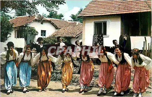 Moderne Karte Folk dance