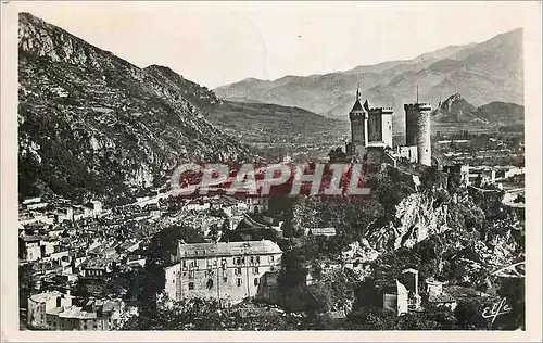 Cartes postales moderne Foix et le Massif de Tabe ou de Saint Barthelemy