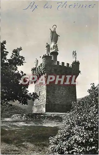 Moderne Karte Ax les Thermes La Perle des Pyrenees Notre Dame d Ax