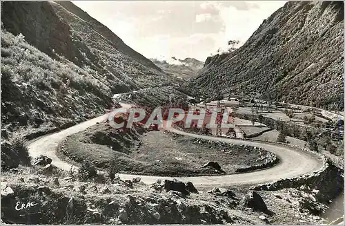 Cartes postales moderne Ax les Thermes La Perle des Pyrenees Lacets du Col de Puymorens