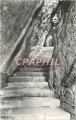 Moderne Karte Notre Dame de Vals Ariege Eglise Rupestre Carolingienne Couloir d Entree