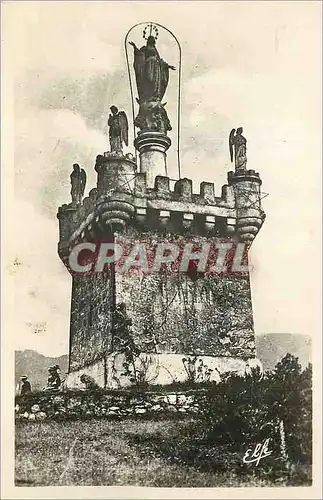 Cartes postales moderne Ax les Thermes Monument de la Vierge dit Notre Dame