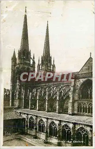 Cartes postales moderne Bayonne La cathedrale Le Cloitre