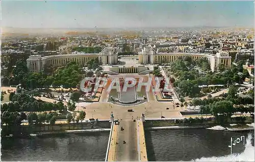 Moderne Karte Paris Le Palais de Chaillot