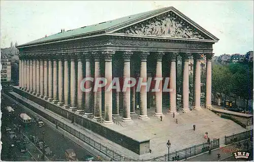 Moderne Karte Paris Eglise de la Madeleine