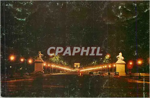 Cartes postales moderne Paris Avenue des Champs Elysees