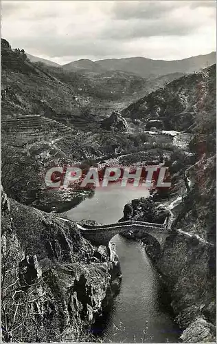 Moderne Karte Thueyts Ardeche L Ardeche Au Pont du Diable