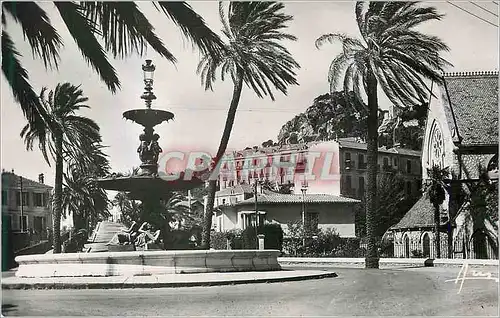 Cartes postales moderne Hyeres Les Palmiers Fontaine Godillot