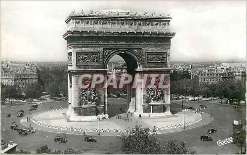 Cartes postales moderne Paris la Place d Etoile L Arc de Triomphe