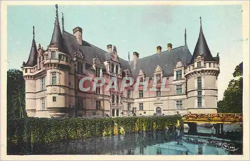 Cartes postales moderne Azay le Rideau Le Chateau National Cote Nord Est