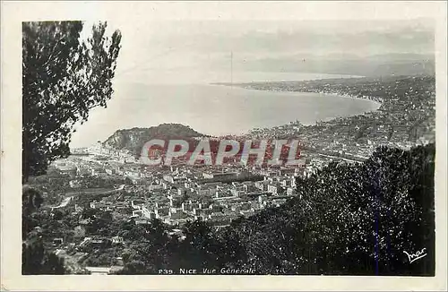 Cartes postales moderne Nice Vue generale