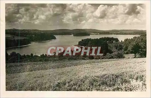 Cartes postales moderne En Morvan Lac ds Settons Vue generale de la queu du Lac