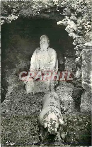 Moderne Karte Clermont Ferrand P de D Fontaine petrifiante du Pont Naturel de Saint Alyre
