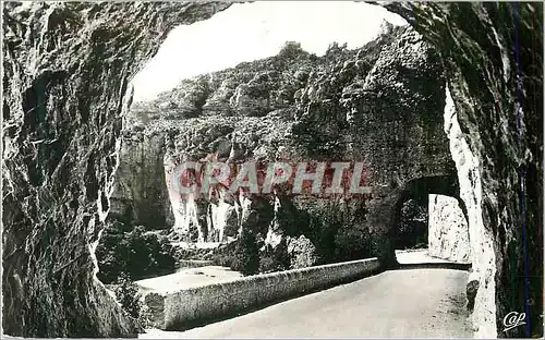 Moderne Karte Gorges du tarn Tunnel des Baumes