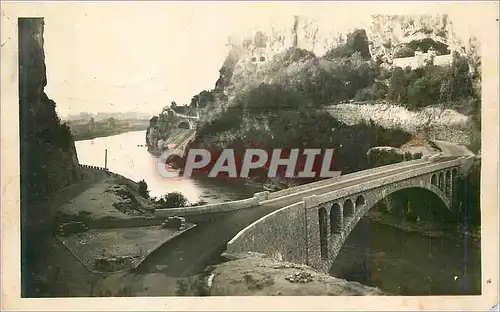 Moderne Karte Vues de la Savoie Yenne Le Pont de la Balme