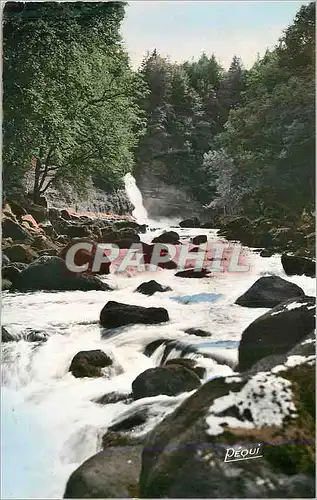 Cartes postales moderne Franche Comte Le Saut du Doubs Commencement des Rapides