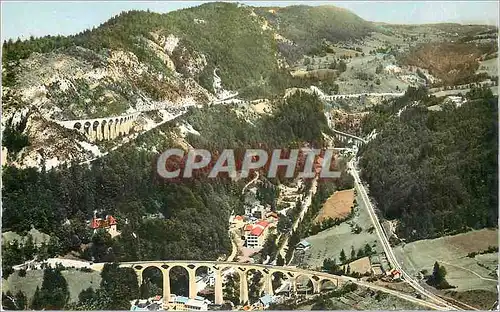 Cartes postales moderne Morez Jura Les Quatre Viaducs