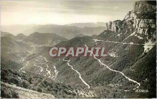 Cartes postales moderne Die Drome Lacets Col du Rousset Versant Diois