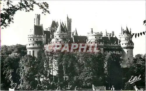 Moderne Karte Le Chateau de Pierrefonds Ensemble Sud Est