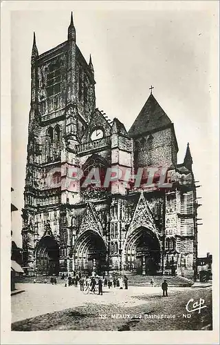 Cartes postales moderne Meaux La Cathedrale
