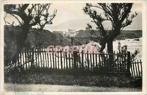 Cartes postales moderne Biarritz Vue sur Ilbaritz