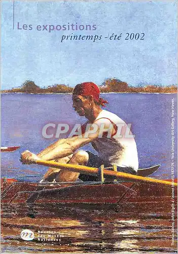 Cartes postales moderne Les Expositions Musees Nationaux Aviron