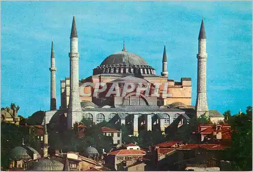 Moderne Karte Musee de St Sophie Istanbul Turkey