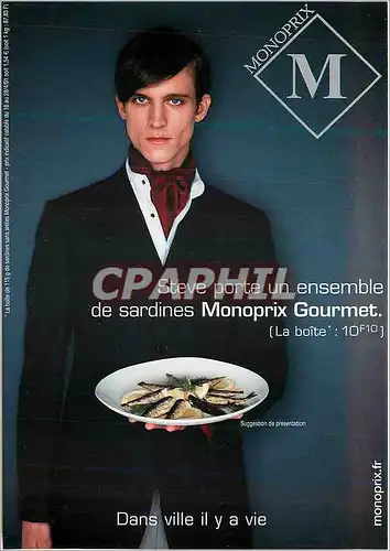 Cartes postales moderne Monoprix gourmet Dans ville il y a vie