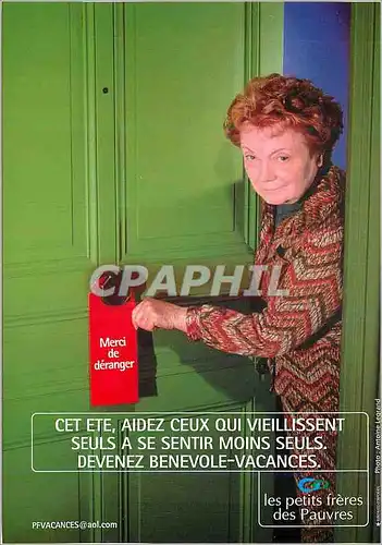 Cartes postales moderne Les Petits freres des Pauvres