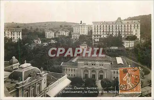 Cartes postales moderne Chatel Guyon L Etablissement Le Casino et les hotels
