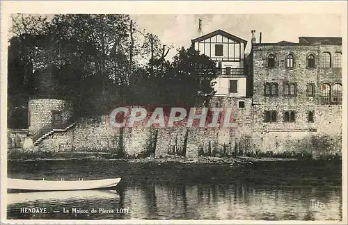 Moderne Karte Hendaye La Maison de Pierre