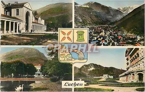 Cartes postales moderne Luchon L Etablissement Thermal Vue generale Vue vers le Casino