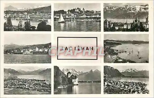Cartes postales moderne Lac Leman