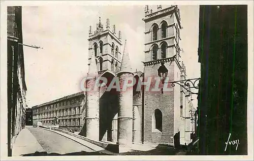 Cartes postales moderne Montpellier Herault La Cathedrale Saint Pierre et la Faculte de Medicine