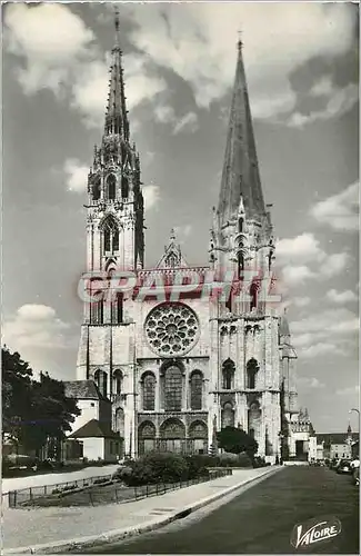 Moderne Karte Les Merveilles de Chartres Eure et Loir La Cathedrale