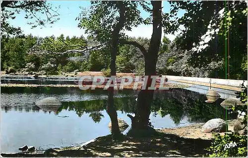 Moderne Karte En Parcourant le Sidobre Tarn Le Lac du Merle