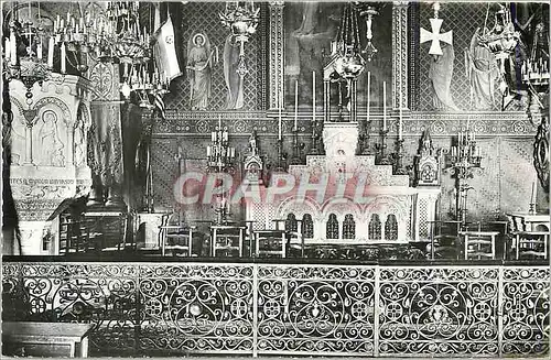 Cartes postales moderne Paray le Monial S et L Interieur de la Chapelle du monastere de la Visitation Le Maitre autel