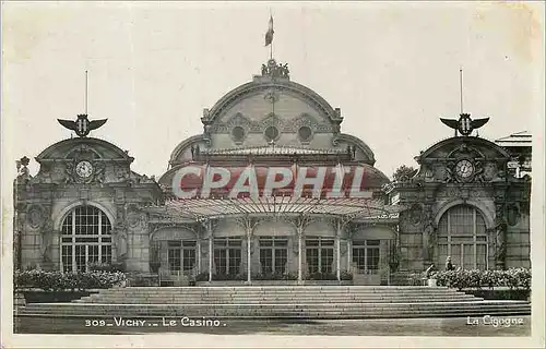 Moderne Karte Vichy Le Casino