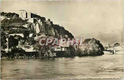 Cartes postales moderne Grenoble Le Fort Rabot l Isere et les Alpes