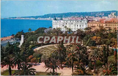 Cartes postales moderne Nice Le Monument du Centenaire le Theatre de Verdure et l Hotel Ruhl