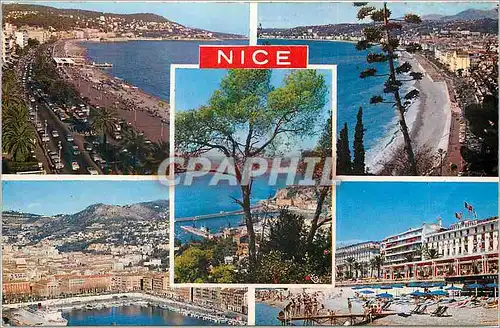 Cartes postales moderne Nice Promenade des Anglais Vue generale de la Baie des Anges