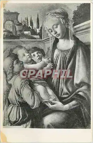 Cartes postales moderne Napoli Museo Nazionale La Vergine Col Viglio e Angeli