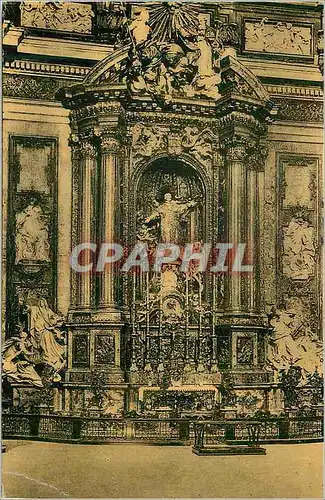 Moderne Karte Pozzi Autel de Saint Ignace Rome Eglise de Gesu